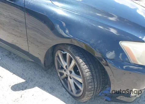 2007 Lexus Is 250 from USA, damaged, VIN JTHBK262875050700